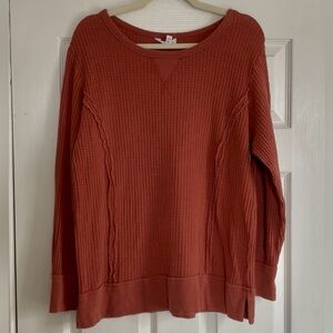 Women's Rust Sweater